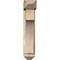 Ekena Millwork Westlake Arts and Crafts Rough Sawn Bracket w/ Offset Brace, Douglas Fir, 6"W x 18"D x 30"H BKT0604X18X30WTL03RDF - alternate 3